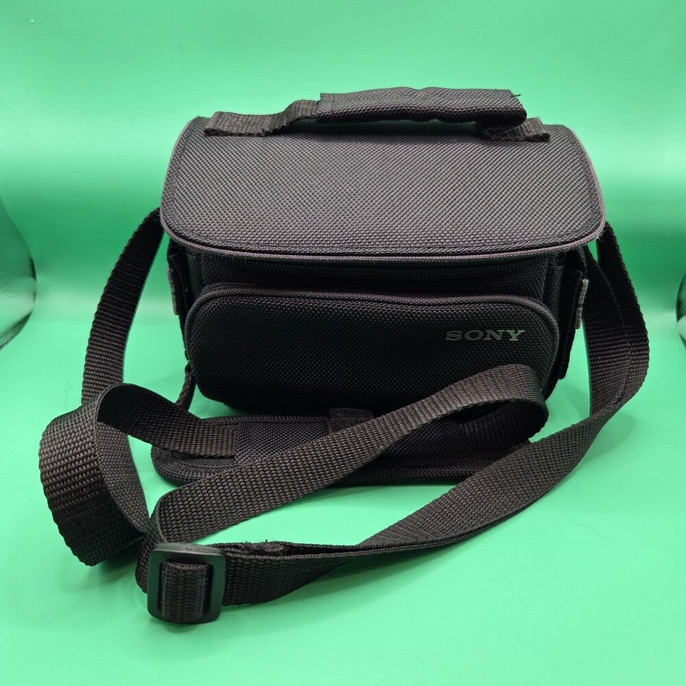 Sony LCS-U10 Soft Carrying Case for Camcorder or Camera Adjustable ShoulderStrap